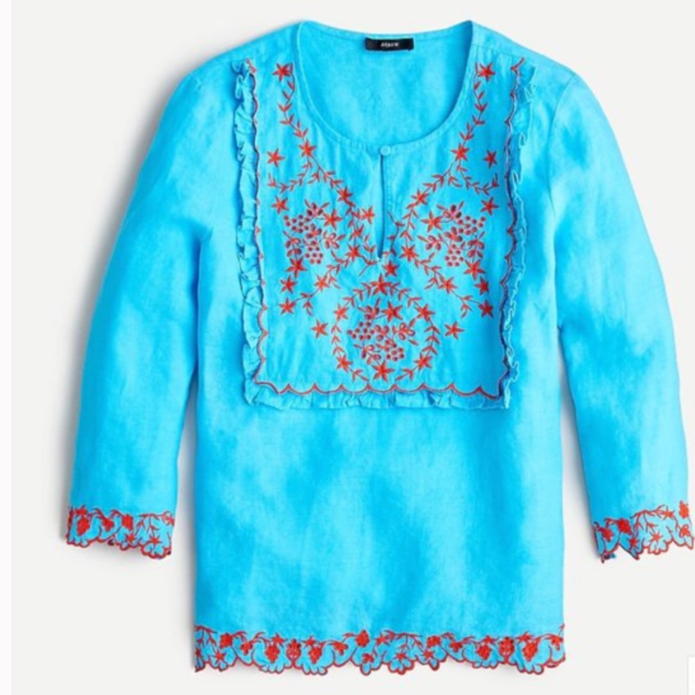 J.Crew Linen Tunic